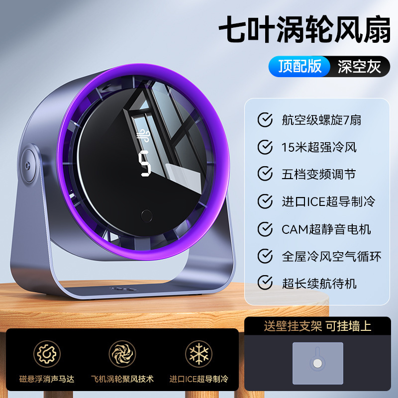 2025 新しいクロスボーダーミニ扇風機デスクトップ寮 USB ファン壁掛けホーム寮循環ファン卸売|undefined