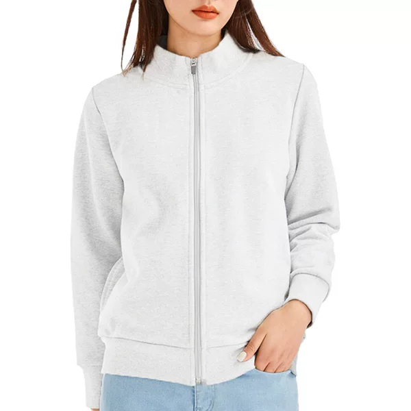 Coat Women's zipper cardigan women's autumn design Korean style loose top plus size women's top cross-border foreign trade