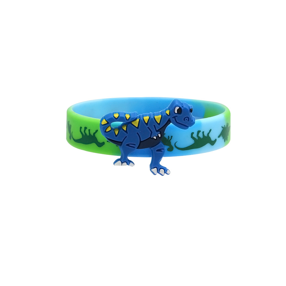 Cute Sweet Color Block Silica Gel Wholesale Wristband display picture 7