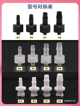 喷绘平板机墨管转接头 机外丝外插软管接头 鲁尔公母螺纹口接头