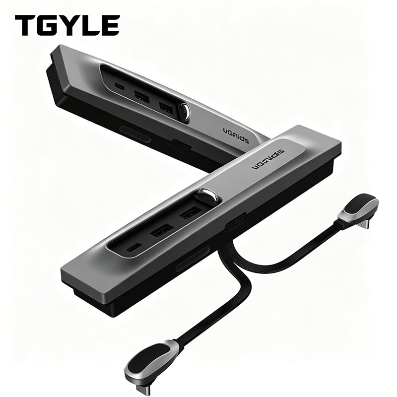 Suitable for Tesla Model3/Yusb Hub Hub Docking Station USB Converter Typec Docking Station Suitable for Tesla Model3/Yusb Hub Hub Docking Station USB Converter Typec Docking Station