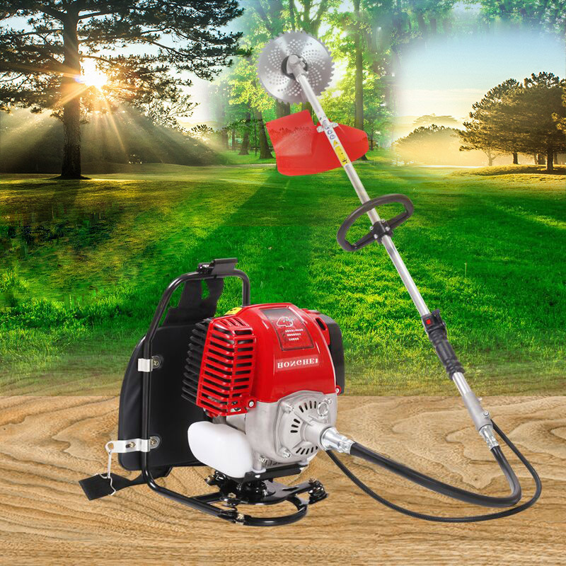 汽油机背负式四冲程割灌机大功率小型除草机家用打草机