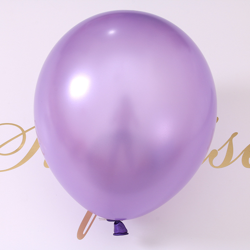 Globo de látex espesado perla globo redondo de la habitación de la boda Globo de decoración de boda al por mayor transfronterizo 1,2G