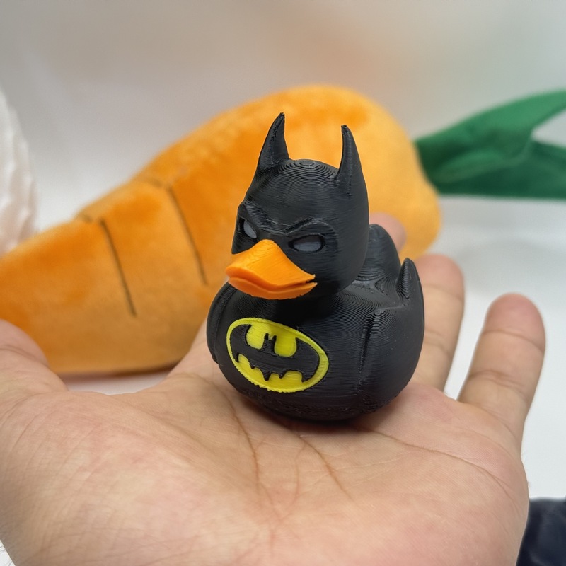 国境を越えた人気の 3D プリントクリエイティブバットマンアヒルデスクトップ車の手作り DIY 漫画の装飾品|undefined
