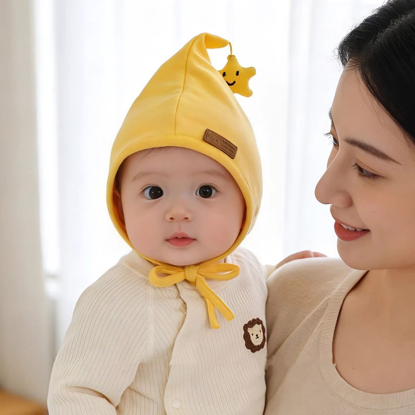 Baby Hats for Spring and Autumn, Cute and Adorable Ear-Protecting Hats for Newborns and Infants, Fairy Hats for Outings