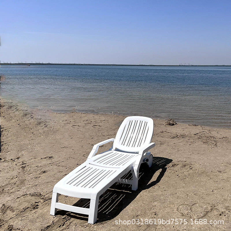 Recliner de playa grueso de estilo europeo