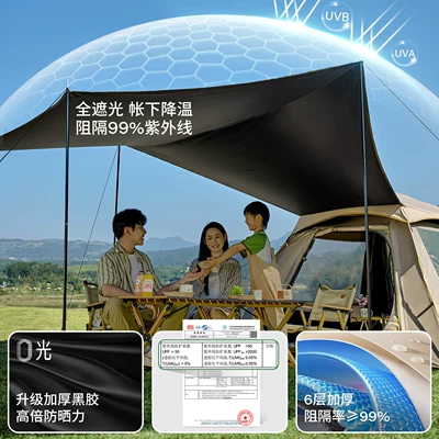 for overnight camping and picnics, Avtomobil dam çadırları