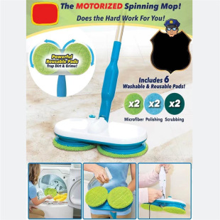 Cross-border household wireless electric mop automatic floor wiping machine electric mop handheld rechargeable cleaning mop machine