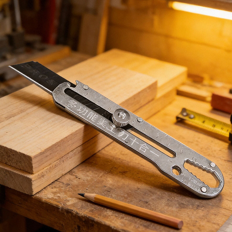 Stainless steel art knife large wallpaper knife heavy metal wallpaper knife hand express knife paper knife wholesale Stainless steel art knife large wallpaper knife heavy metal wallpaper knife hand express knife paper knife wholesale