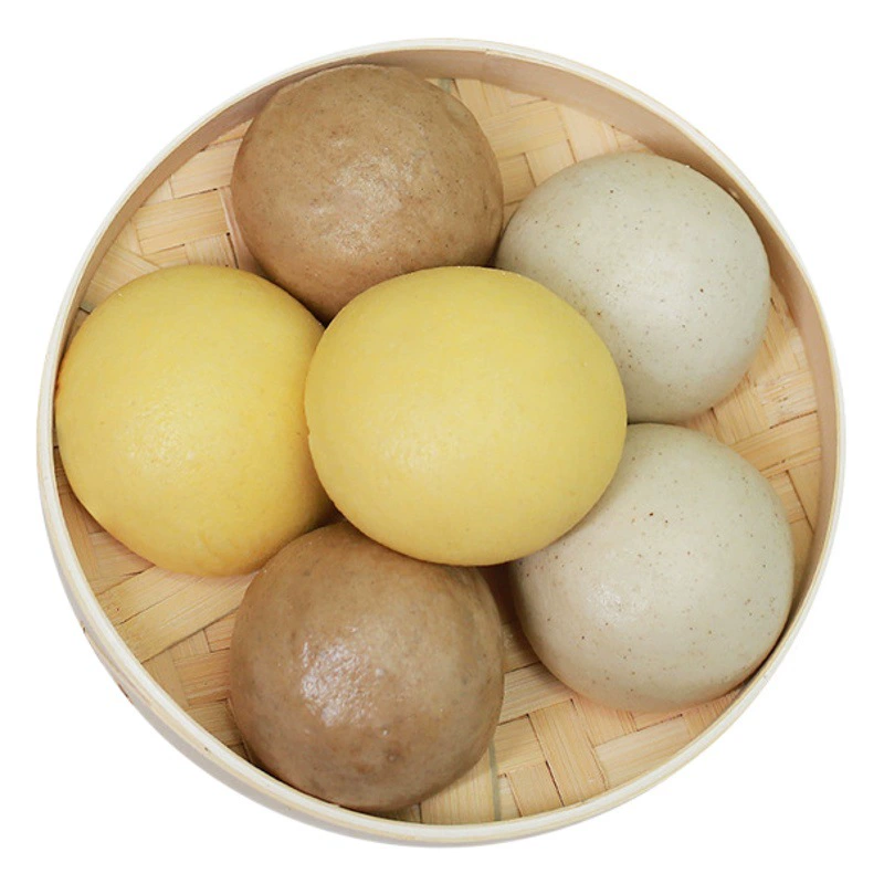 Цельный многозерновой хлеб на пару для приготовления полуфабрикатов Шаньдун из цельной пшеницы ржи овсяной гречневой крупы хлеб на пару