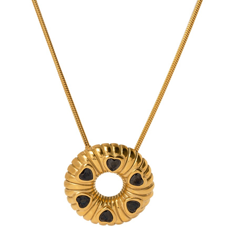 INS estilo joyería traje Miami cubano cadena pulsera plana serpiente apilados 18K chapado en oro pulsera de acero inoxidable para las mujeres