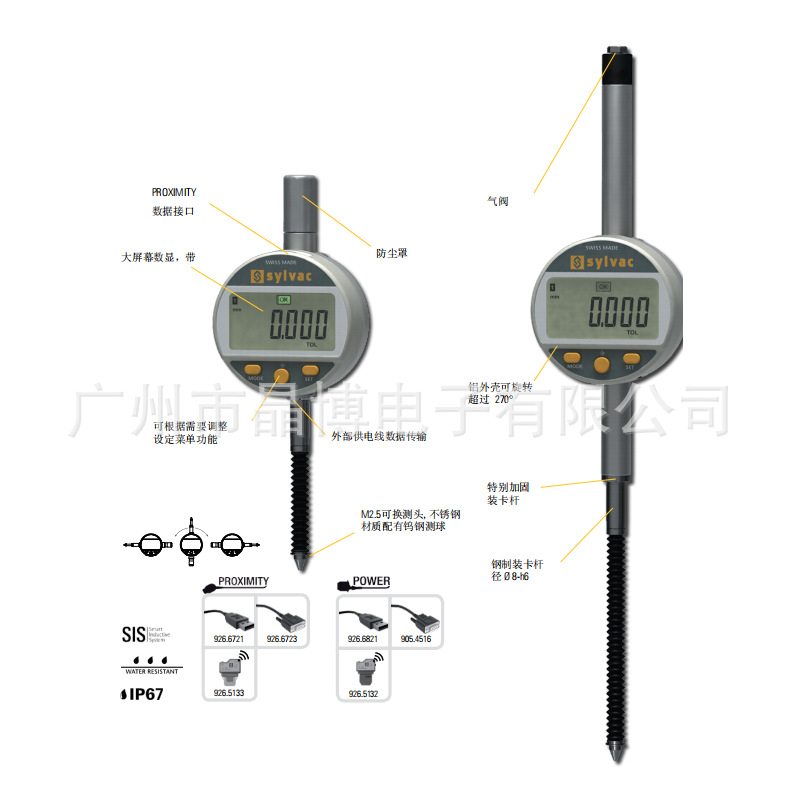 瑞士丹青S_Dial Work Advanced防护型数显表