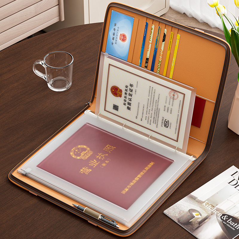 Family Document Storage Bag, Passport Binder, Card Holder, Household Registration Book, Vaccine Certificate, Home Storage Organizer, Protective Cover Family Document Storage Bag, Passport Binder, Card Holder, Household Registration Book, Vaccine Certificate, Home Storage Organizer, Protective Cover