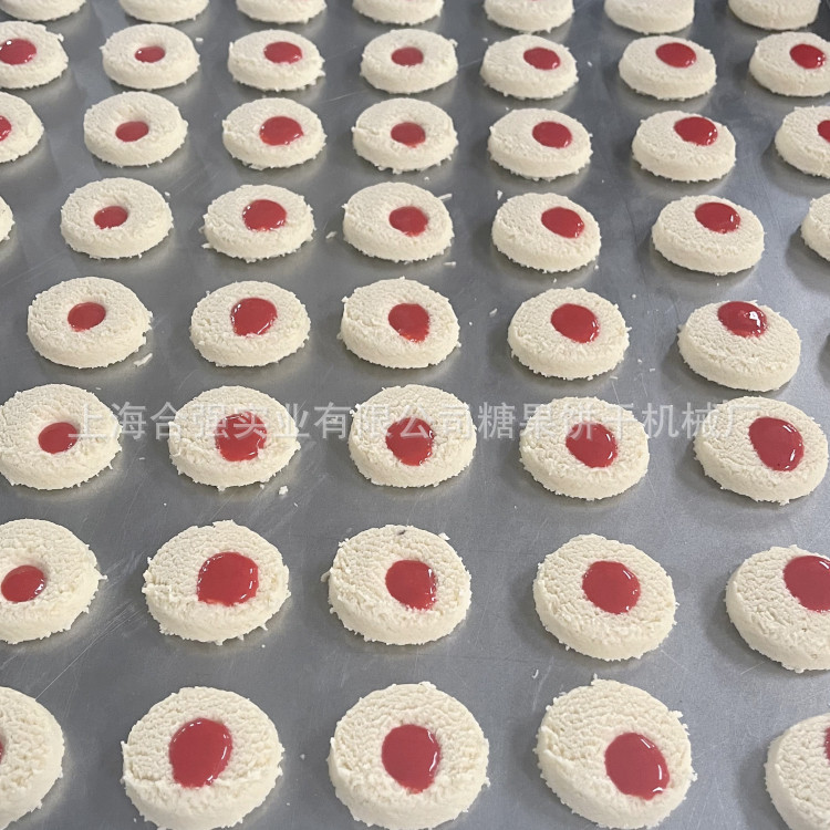 果醬餅干擠出樣品