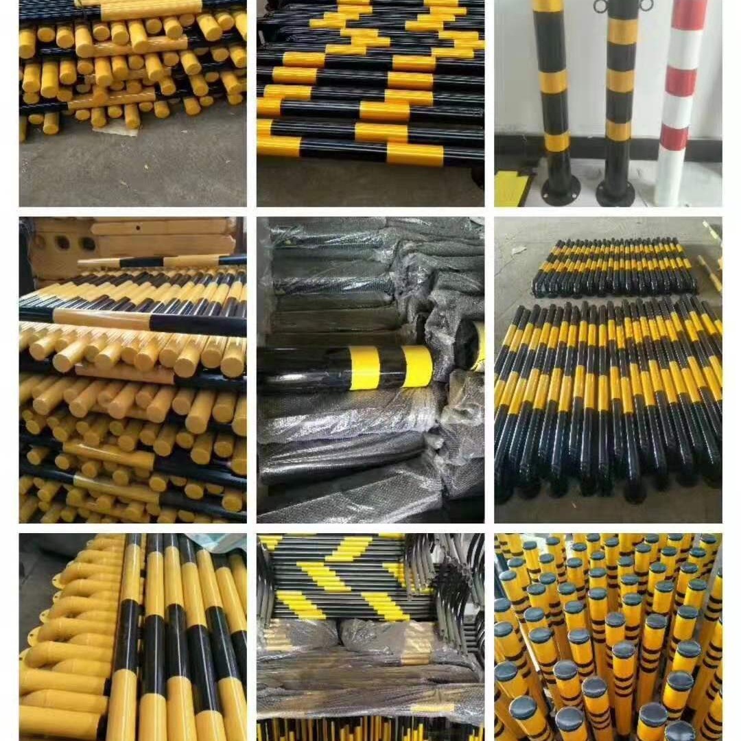 路桩柱子挡车器结实耐用自带反光贴