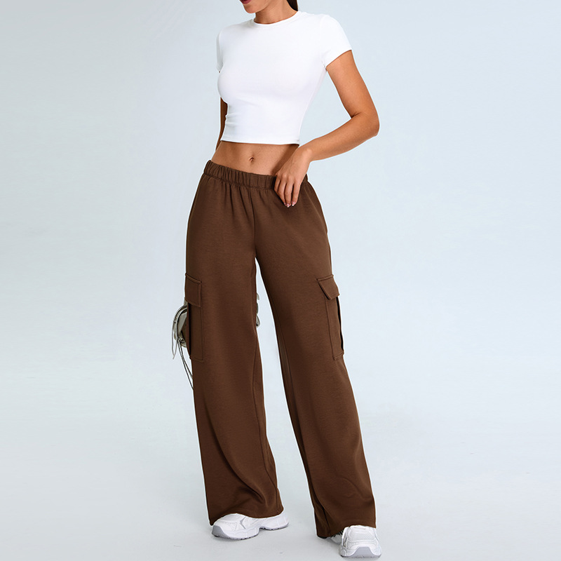 Nuevo conjunto de yoga de manga corta transfronteriza delgado y delgado, herramientas deportivas de ocio para mujeres, pantalones de secado rápido, conjunto de ropa de fitness