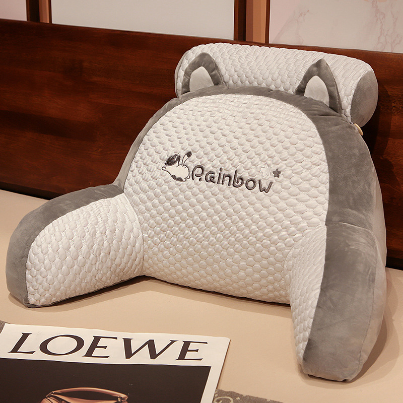 Gato gris claro (material de frijol de hielo con sensación de hielo)