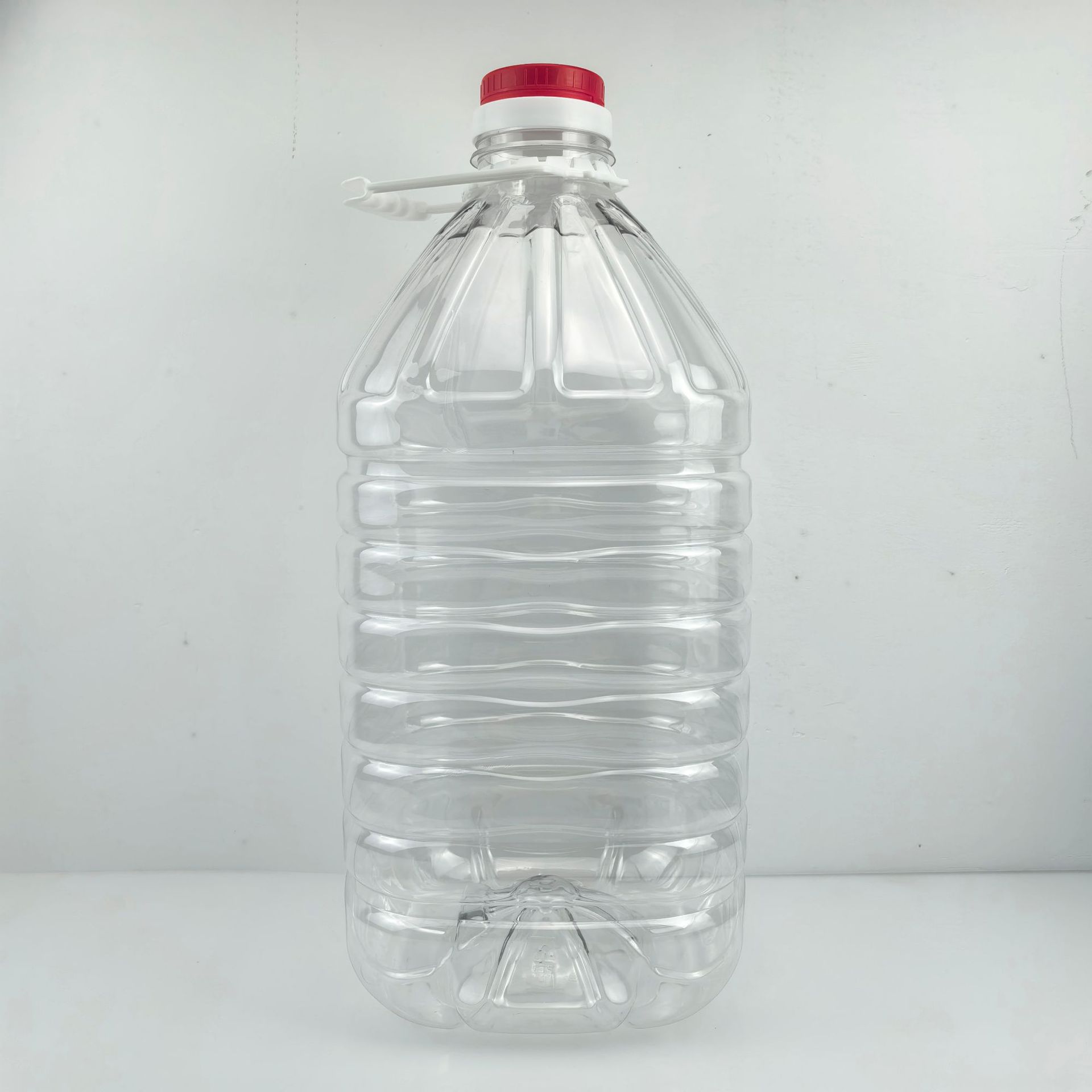 15L普通30斤装食品级PET透明食用塑料油瓶5.4L5L4L2.5L油桶白酒壶