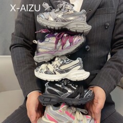 大好きな子供のパリのお父さんの靴2025年春秋の女の子の通気性の運動靴の男の子の滑り止めのランニング靴