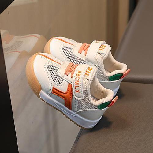 Baby toddler shoes  spring and summer new style single mesh breathable baby shoes soft bottom baby shoes children's shoes trendy cross-border