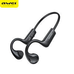 Awei用次元A886BL骨伝導運動bluetoothイヤホンの後ろに耳をかけるランニング運動は落ちない