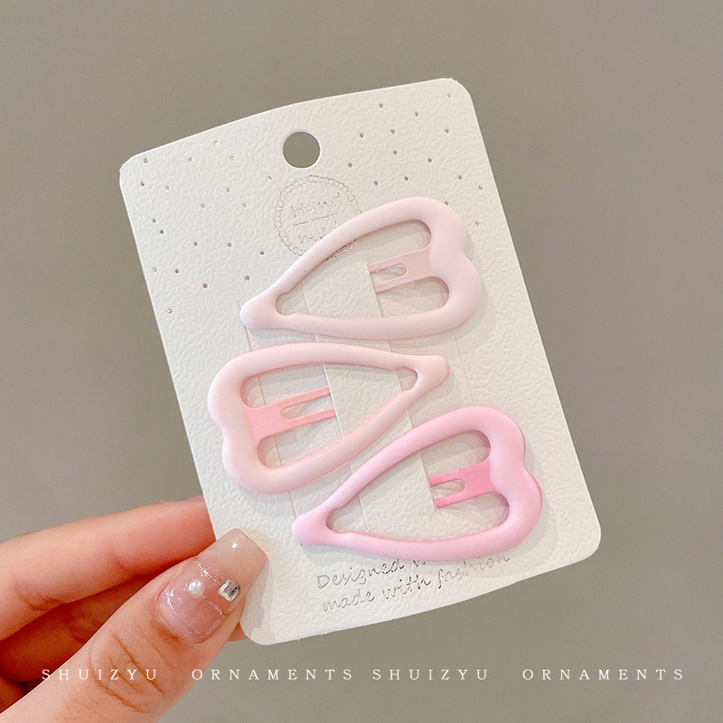 Horquilla de dopamina clip lateral femenino flequillo de sentido avanzado clip pequeño roto horquilla de moda clip lateral lindo clip bb clip tocado