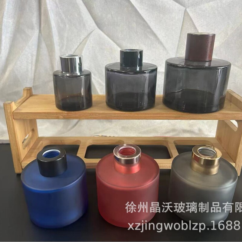 現物スプレー色アロマボトル高颜値無火アロマボトルシンプル透明ガラス空瓶精油分注ボトル卸売り|undefined