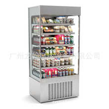 新款蛋糕柜超市水果蔬菜冷藏风幕柜一体式式风幕冷藏柜