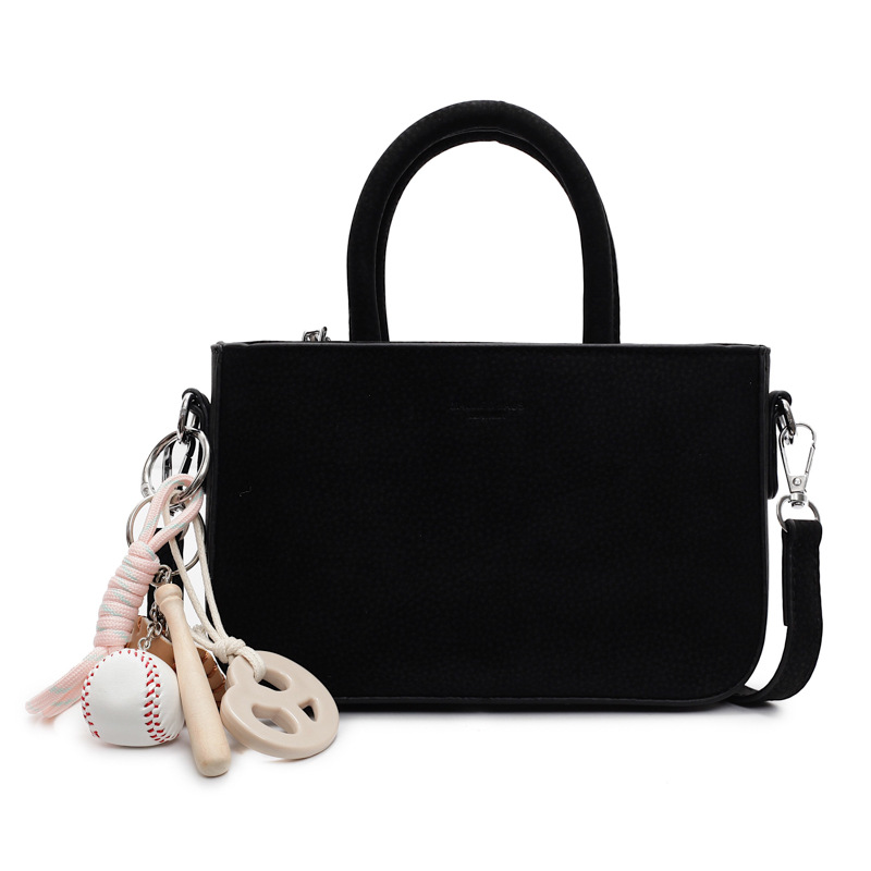 Bolso de mano simple de estilo explosivo de comercio exterior para mujer 2025 nuevo bolso cuadrado pequeño de todo fósforo casual bolso de hombro de moda de alta gama