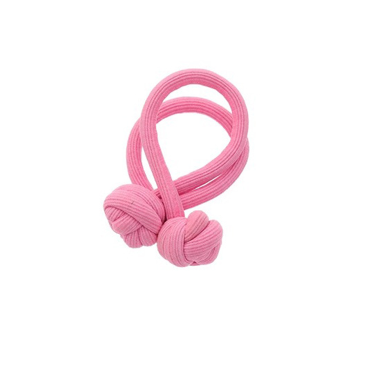 Chica Rosa alta Cola de Caballo lazo del pelo cuerda de pelo gruesa banda de pelo durable alta cuerda de Pelo elástico hembra no duele el pelo banda de goma Mujer