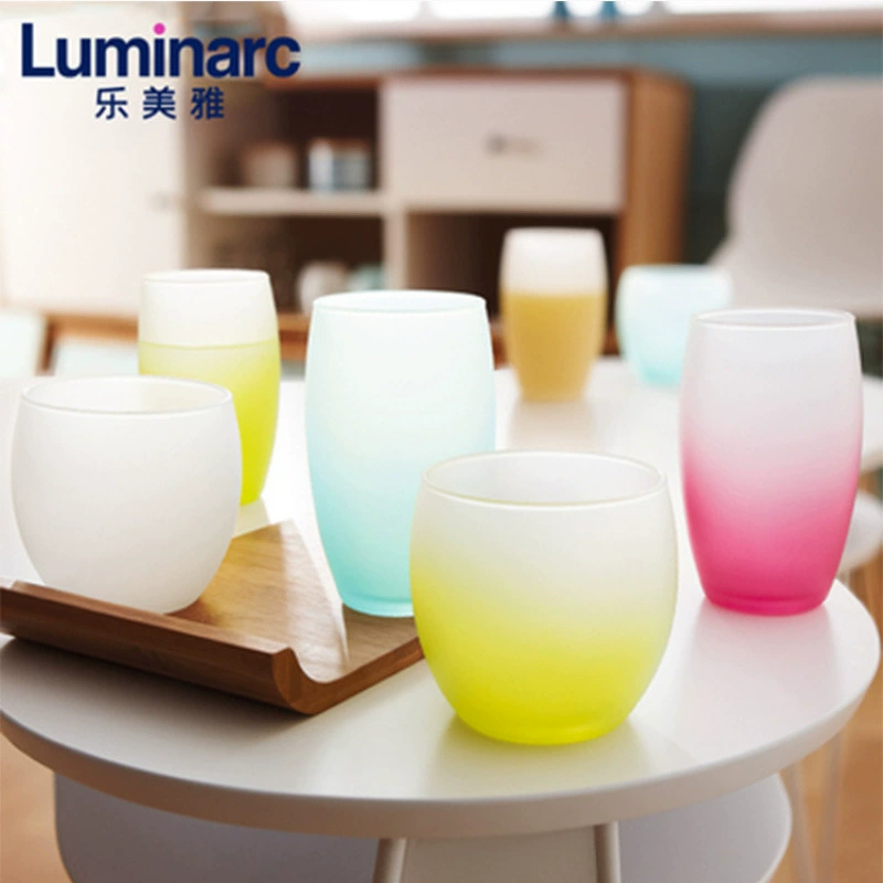 Гель-стакан Lemeiya из матового стекла для дома, гостиниц, B&B, для полоскания рта, в стиле ins, для сока и молока