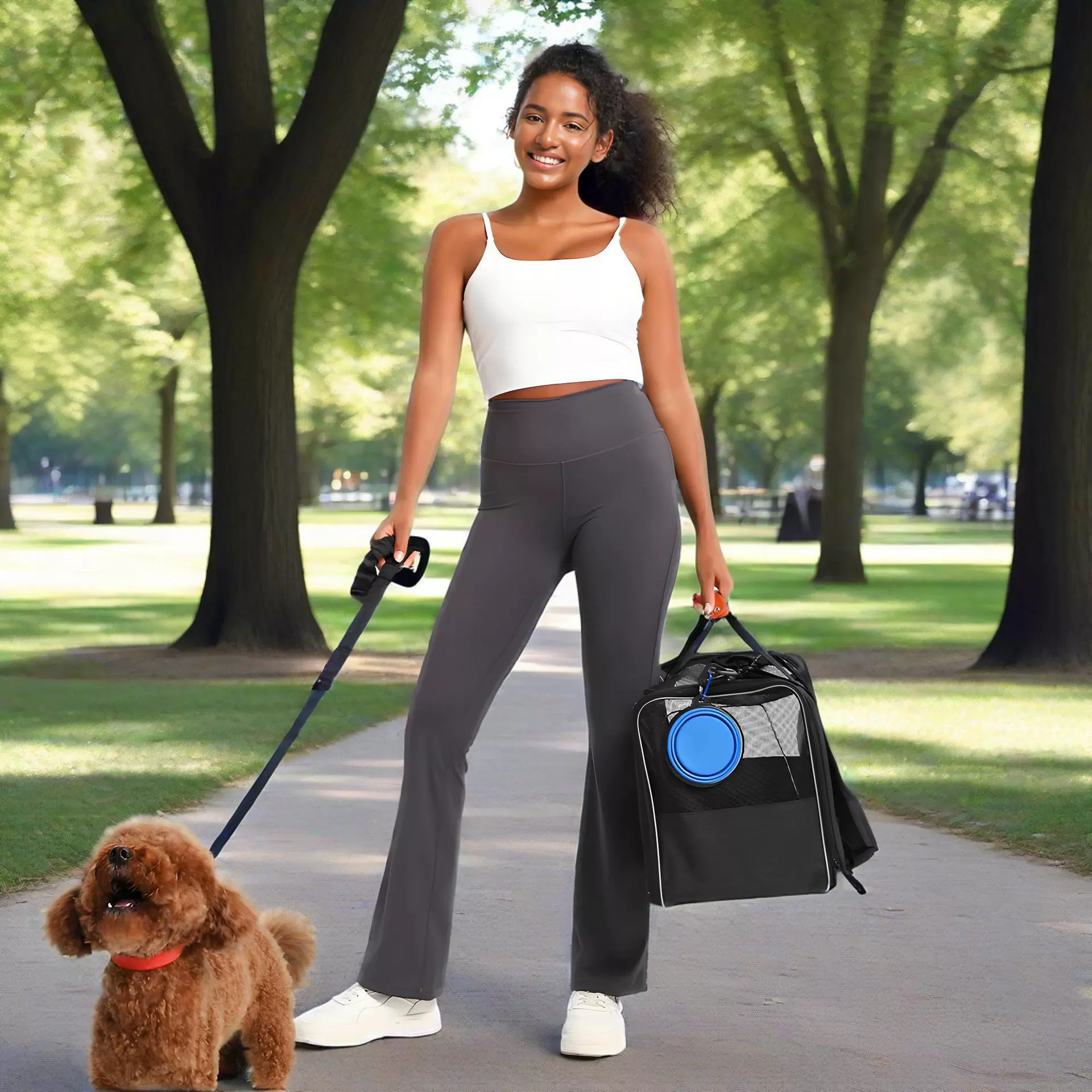 Многофункциональная сумка для домашних животных сумка на одно плечо сумка для собак большой емкости дышащая сумка для домашних животных