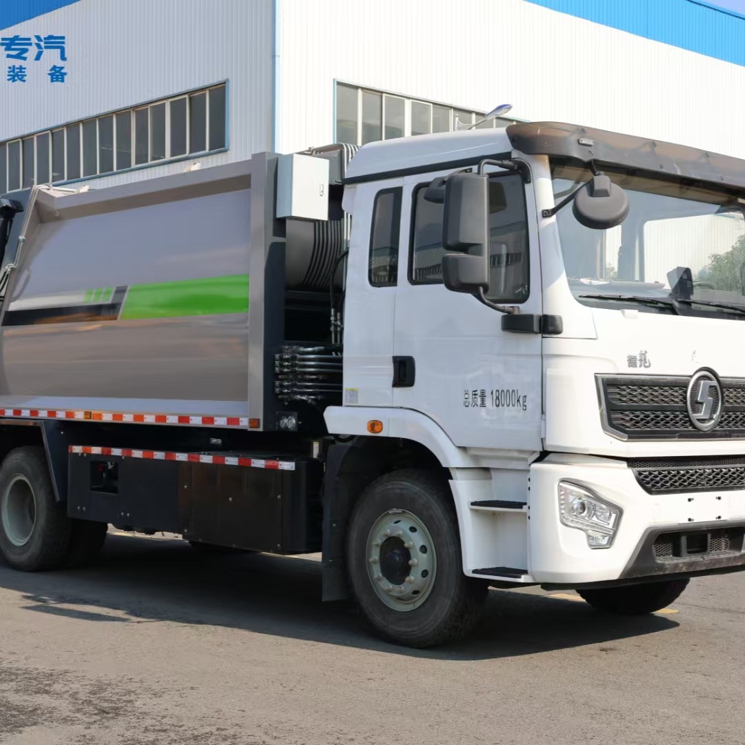 New Energy Pure Electric 10-Cubic-Meter Garbage Collection Vehicle Has Low Cost, Green Environmental Protection and Intelligent Operation