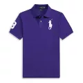 Purple white label