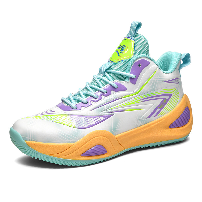 906 Men's and Women's Basketball Shoes Low-Top Spring & Fall Leather-Faced Mandarin Duck Color Matching Couple Fashion Non-Slip Training Shoes Sports Shoes 906 Men's and Women's Basketball Shoes Low-Top Spring & Fall Leather-Faced Mandarin Duck Color Matching Couple Fashion Non-Slip Training Shoes Sports Shoes