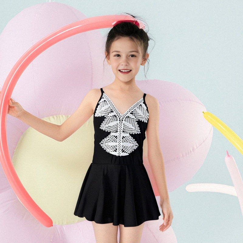 [Bañador de alta calidad 30% de descuento] trajes de baño para niños niñas verano niñas y medianos niñas vestido de princesa trajes de baño para niñas