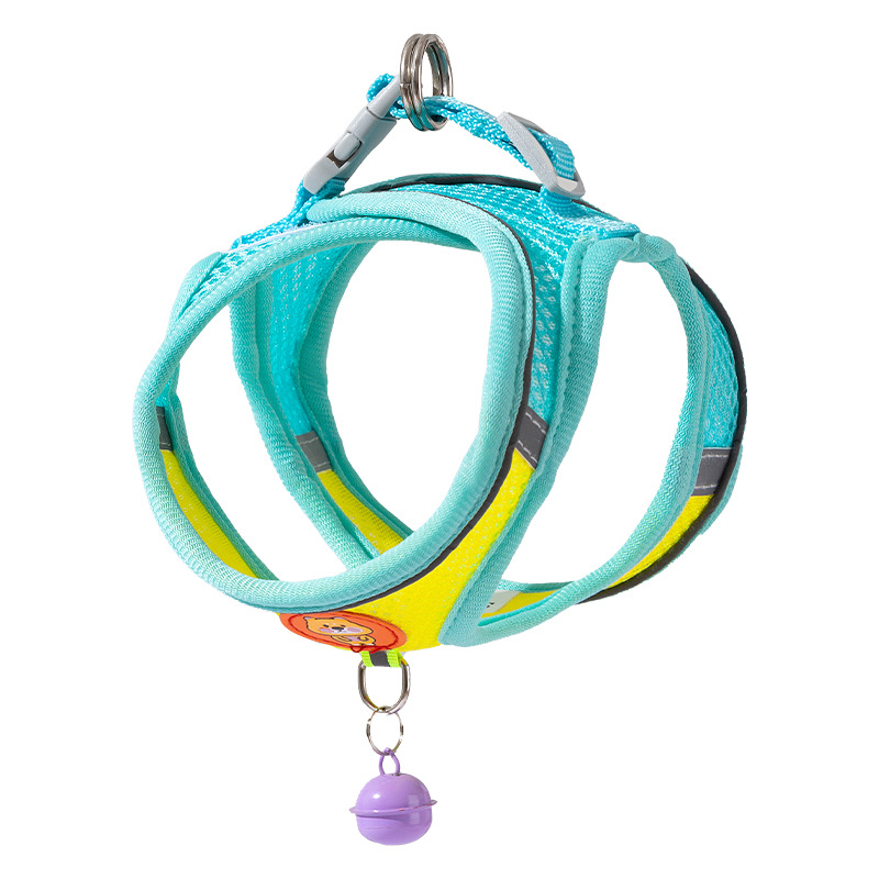 Chaleco tipo cuerda de tracción para perros, correa de pecho para cachorros Pomegranati, cadena para perros, cuerda de paseo para perros