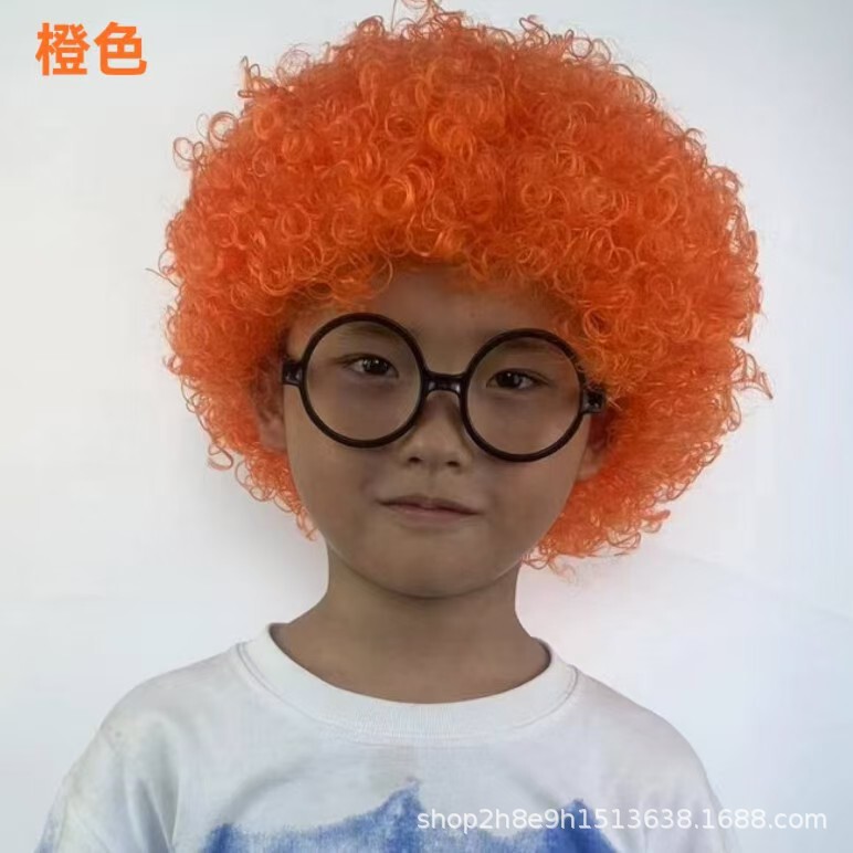 小丑假发爆炸头学校运动会幼儿园活动婚庆节日节目表演材料|undefined