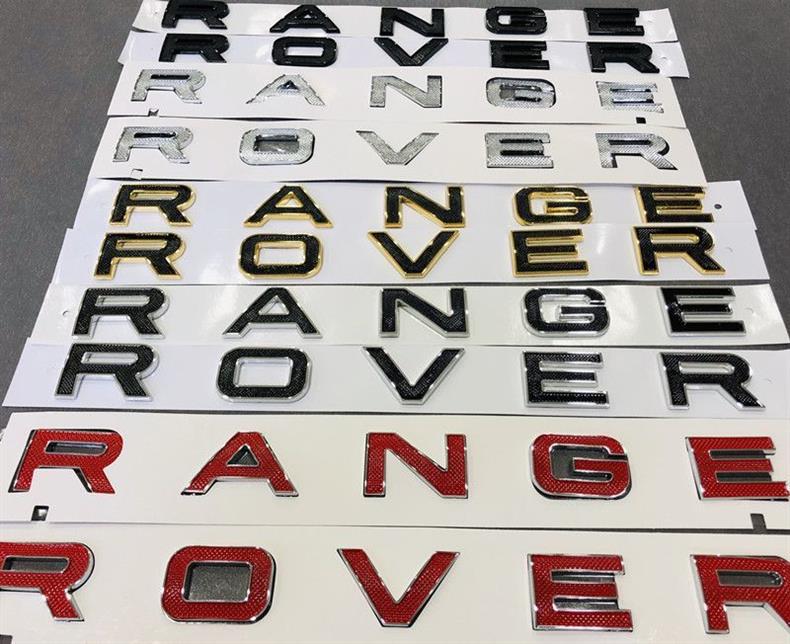Land Rover Range Rover Executive Sport Edition Velar Evoque Sv Peak Edition Rangerover Hood Lettering Emblem Tail Emblem