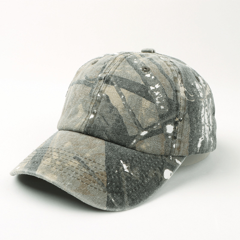 Benutzerdefinierte Stickerei Logo Soft Cap Dschungel Camo Baumwolle Baseball Caps Unisex Camouflage Outdoor Sport Schirmmütze für Wandern Jagd – Detail 9