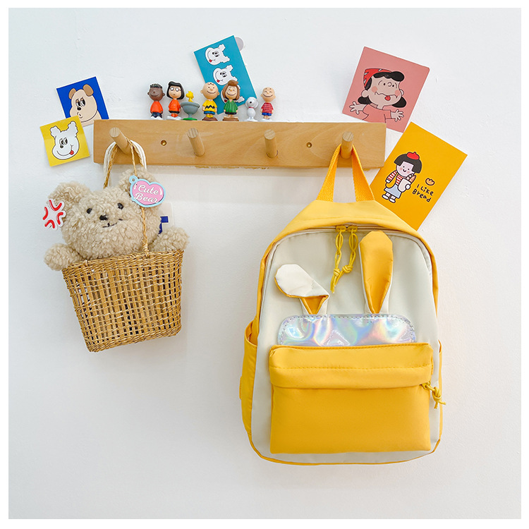 446g Weight Sequins, Sewing Thread Fashion Element Zipper Closure Type Double Shoulder Straps Strap Type Functional Backpack Bags Type Casual, School Occasion Nylon Material School Backpack, Kids Backpack Backpack Animal Pattern All Seasons Season Kid'S Gender Cute Style Square Shape Kid'S Nylon Animal Cute Sequins Sewing Thread Square Zipper Functional Backpack 16