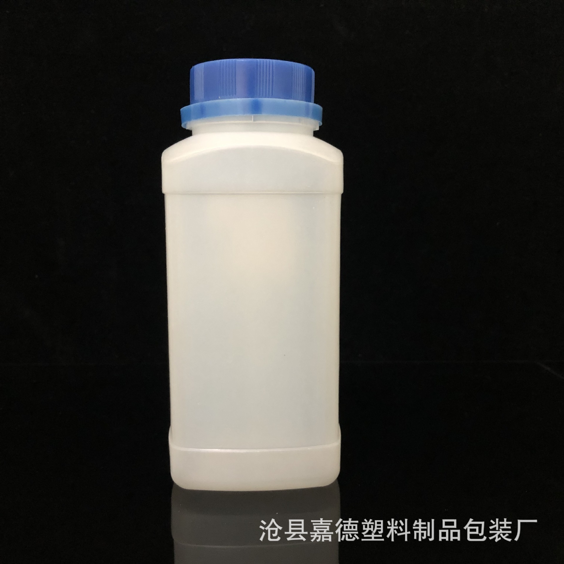 500ml化学塑料试剂方瓶 pe广口塑料瓶 防盗盖 带内塞 化工瓶