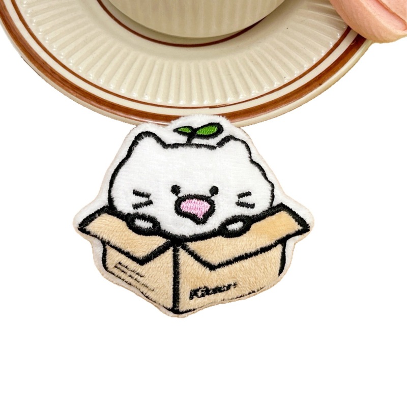 新款创意纸盒小猫吱吱叫挂件小玩偶毛绒玩具盒子小兔胸针鞋帽辅料|undefined