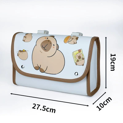 Cross-Border Hot-Selling Electric Vehicle Front Waterproof Bag Motorcycle Bicycle Universal Large-Capacity Storage Bag (Motorcycle trunk) - v09-cream-white
