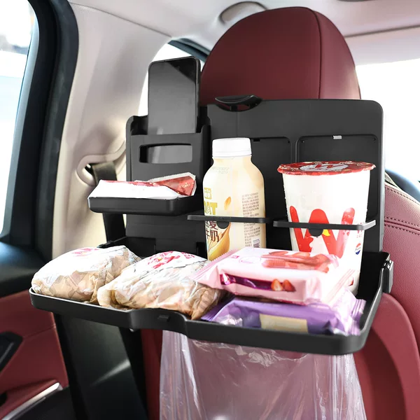 New Car-Mounted Rear Seat Folding Table, Universal Dining Table for Car, Back Seat Dining Tray