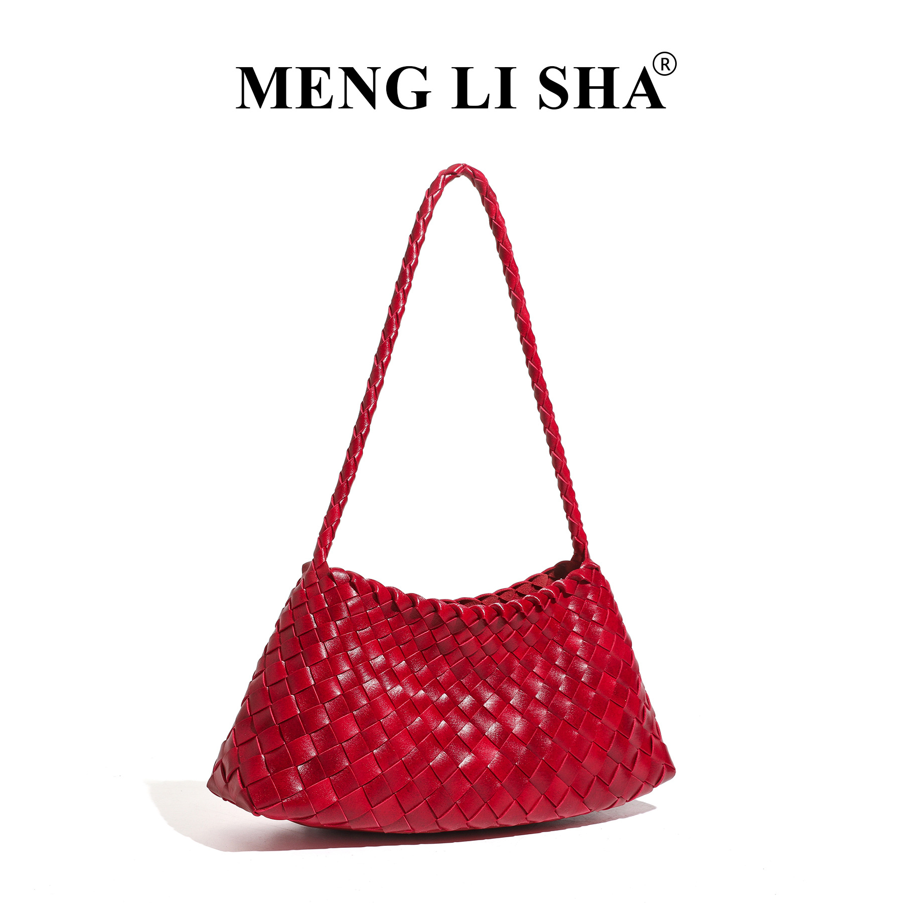 Luxury Minimalist Woven Handbag For Women 2026 New Arrival Exquisite Shoulder Bag Commuter Underarm Tote - Thumbnail 2