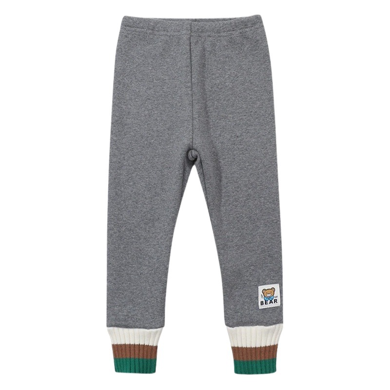 De terciopelo compuesto beibei terciopelo niñas forrado de lana de otoño e invierno polainas de moda prendas de vestir exteriores de moda bebé niñas engrosada