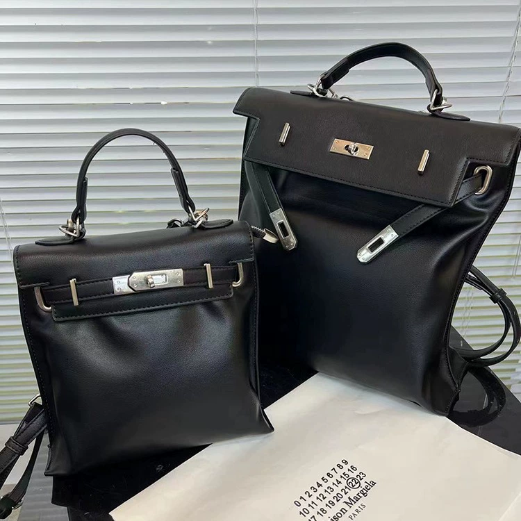 Capacious backpack, retro one-shoulder bag, high-quality style, Korean style