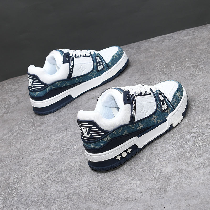 Black Warrior zapatos de hombre primavera y otoño nueva tendencia todo-fósforo otoño deportes y ocio pequeños zapatos blancos zapatos de moda para hombres y mujeres 8003