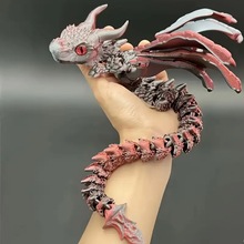 新款3D打印秦小龙工艺品摆件礼物创意桌面摆件模型